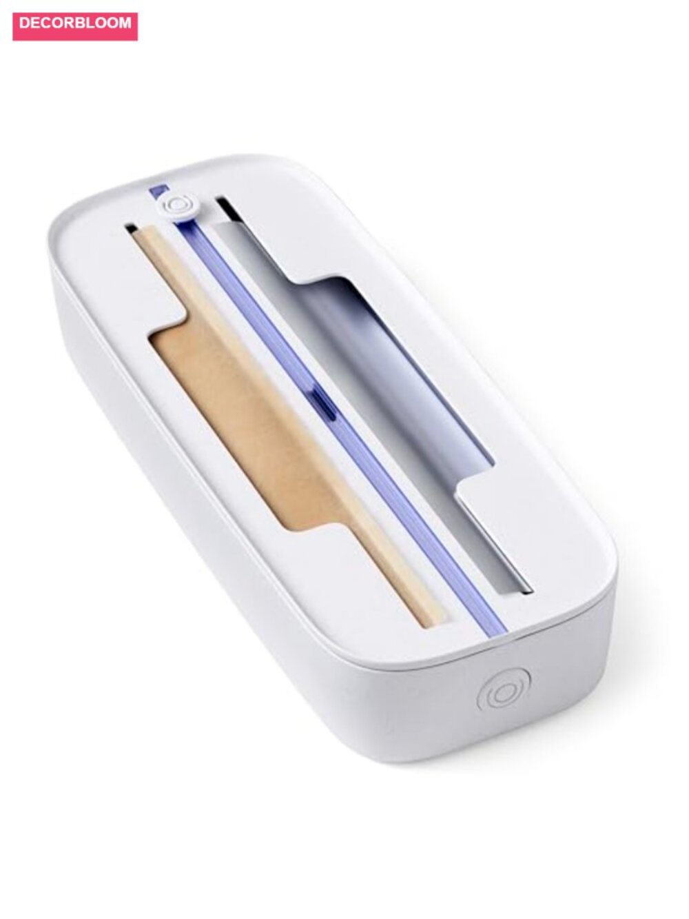 StoraRoll 2-in-1 Food Wrap Dispenser Aluminum Foil Organizer with Cutter &